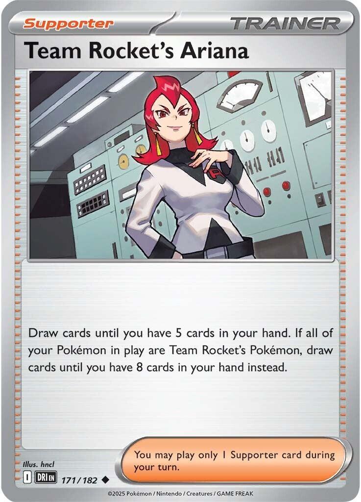 Team Rocket's Ariana (171/182) [Scarlet & Violet: Destined Rivals] | Jack's On Queen