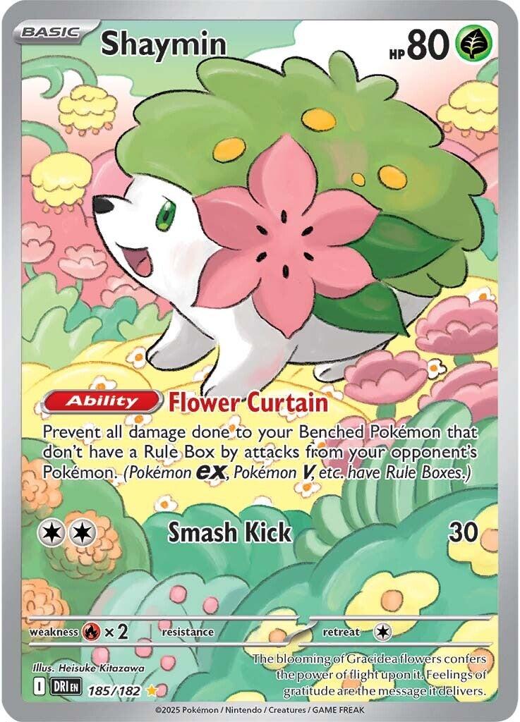 Shaymin (185/182) [Scarlet & Violet: Destined Rivals] | Jack's On Queen