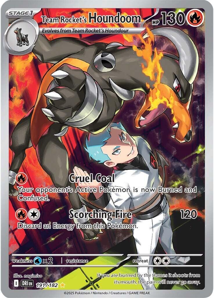 Team Rocket's Houndoom (191/182) [Scarlet & Violet: Destined Rivals] | Jack's On Queen