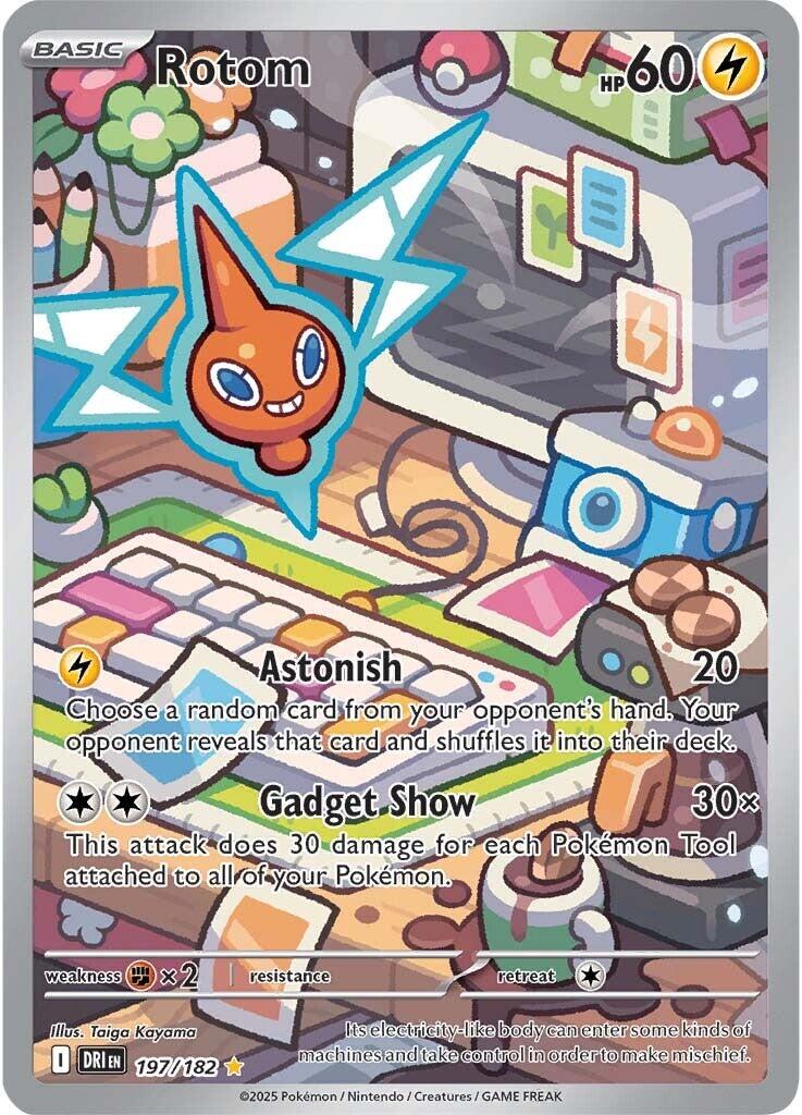 Rotom (197/182) [Scarlet & Violet: Destined Rivals] | Jack's On Queen