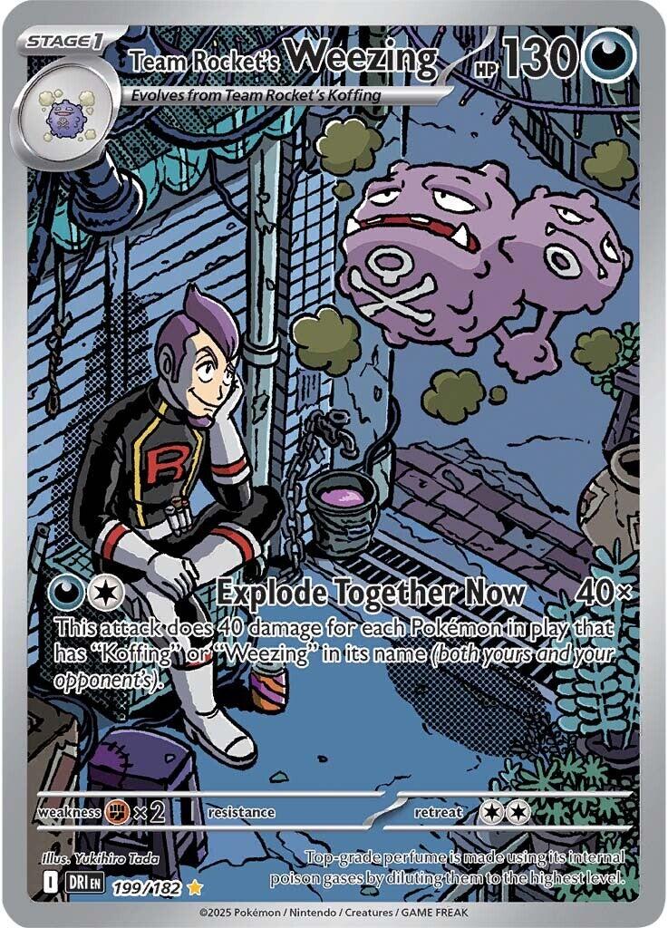 Team Rocket's Weezing (199/182) [Scarlet & Violet: Destined Rivals] | Jack's On Queen