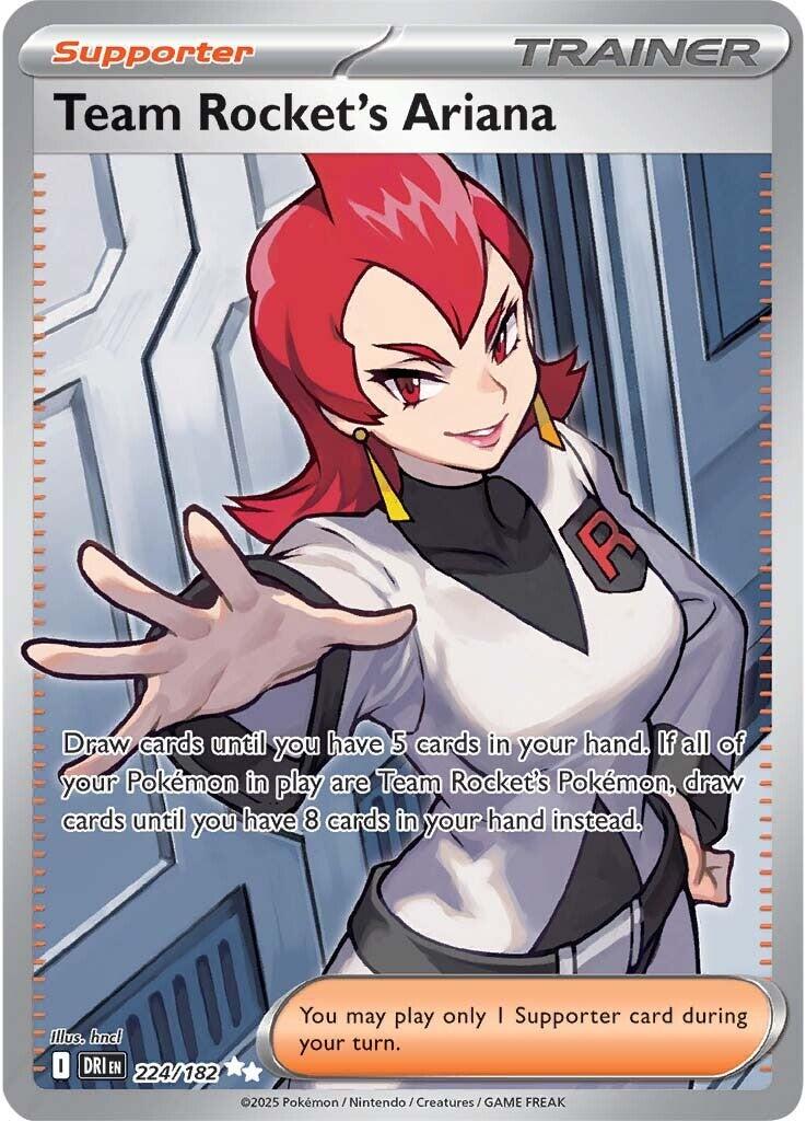 Team Rocket's Ariana (224/182) [Scarlet & Violet: Destined Rivals] | Jack's On Queen