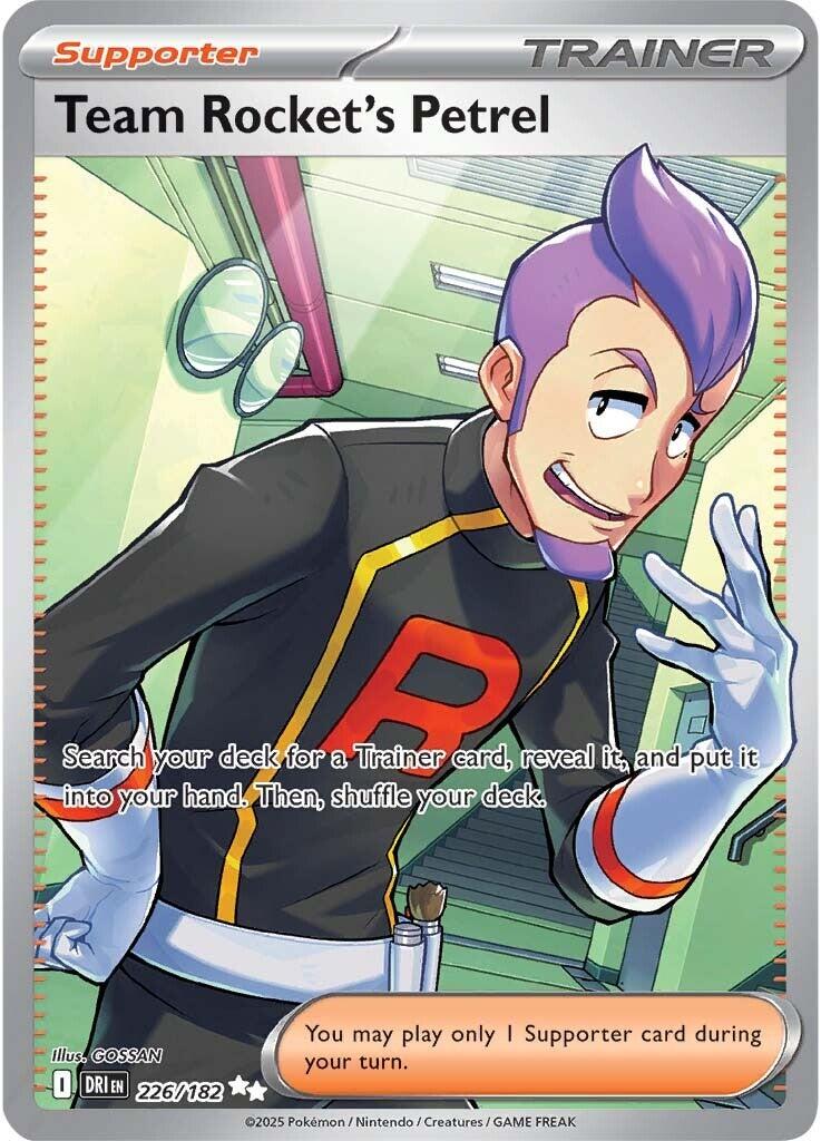 Team Rocket's Petrel (226/182) [Scarlet & Violet: Destined Rivals] | Jack's On Queen