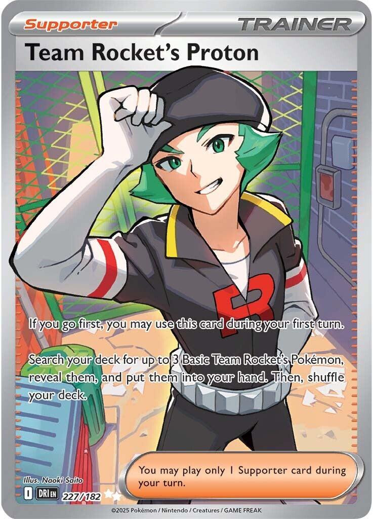 Team Rocket's Proton (227/182) [Scarlet & Violet: Destined Rivals] | Jack's On Queen