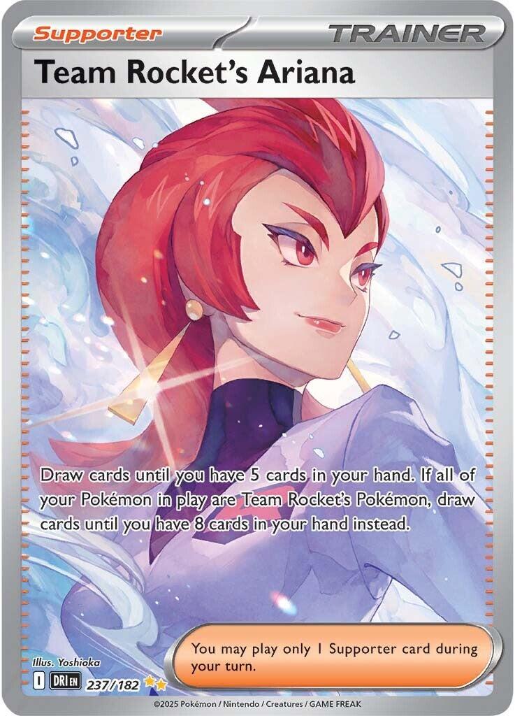 Team Rocket's Ariana (237/182) [Scarlet & Violet: Destined Rivals] | Jack's On Queen