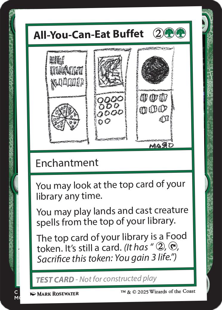 All-You-Can-Eat Buffet [Mystery Booster Playtest Cards] | Jack's On Queen