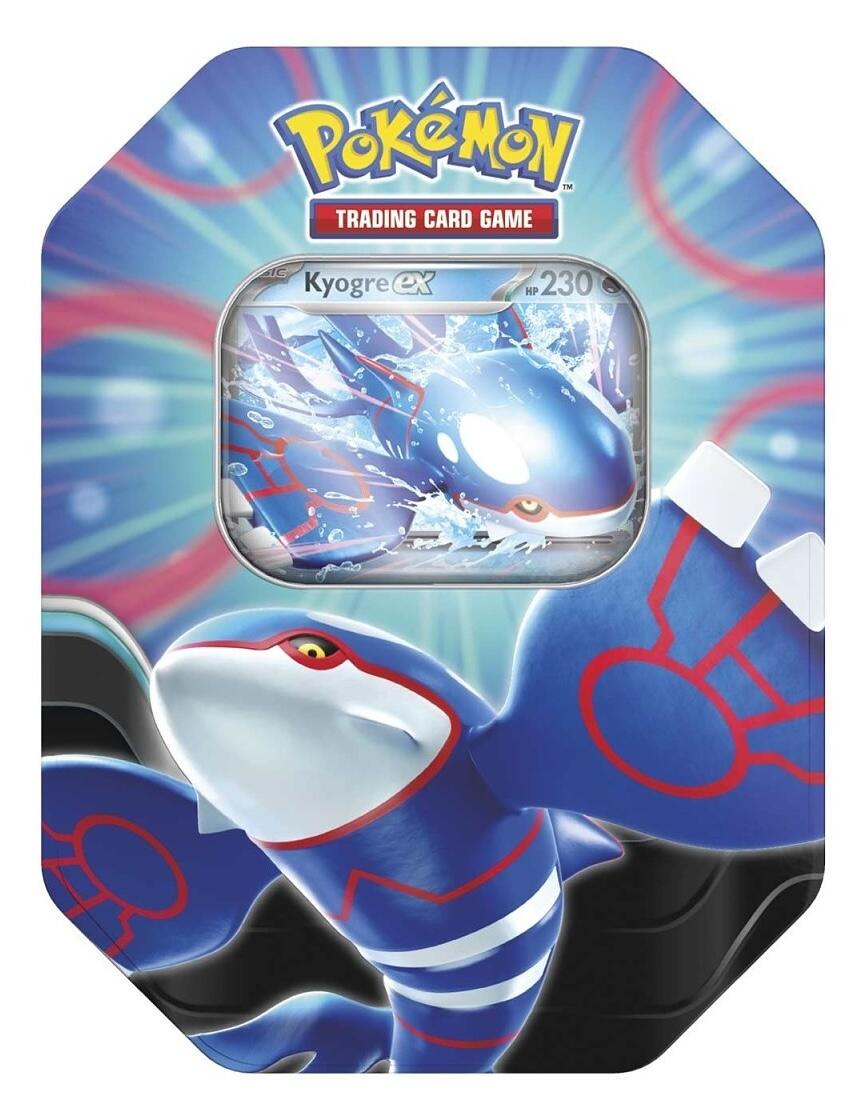 Azure Legends Tin (Kyogre ex) (International Version) | Jack's On Queen