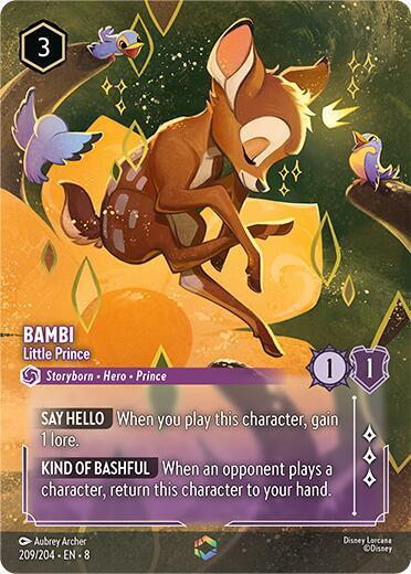 Bambi - Little Prince (Enchanted) (209/204) [Reign of Jafar] | Jack's On Queen