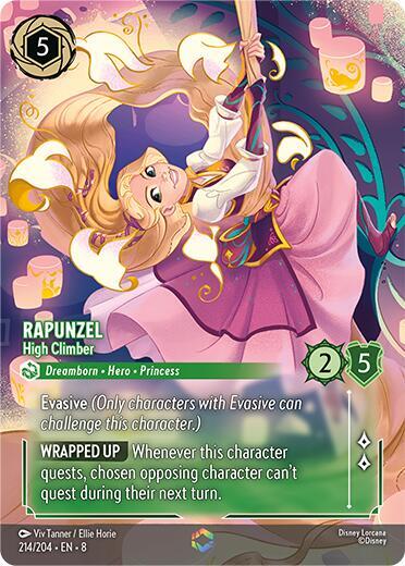 Rapunzel - High Climber (Enchanted) (214/204) [Reign of Jafar] | Jack's On Queen