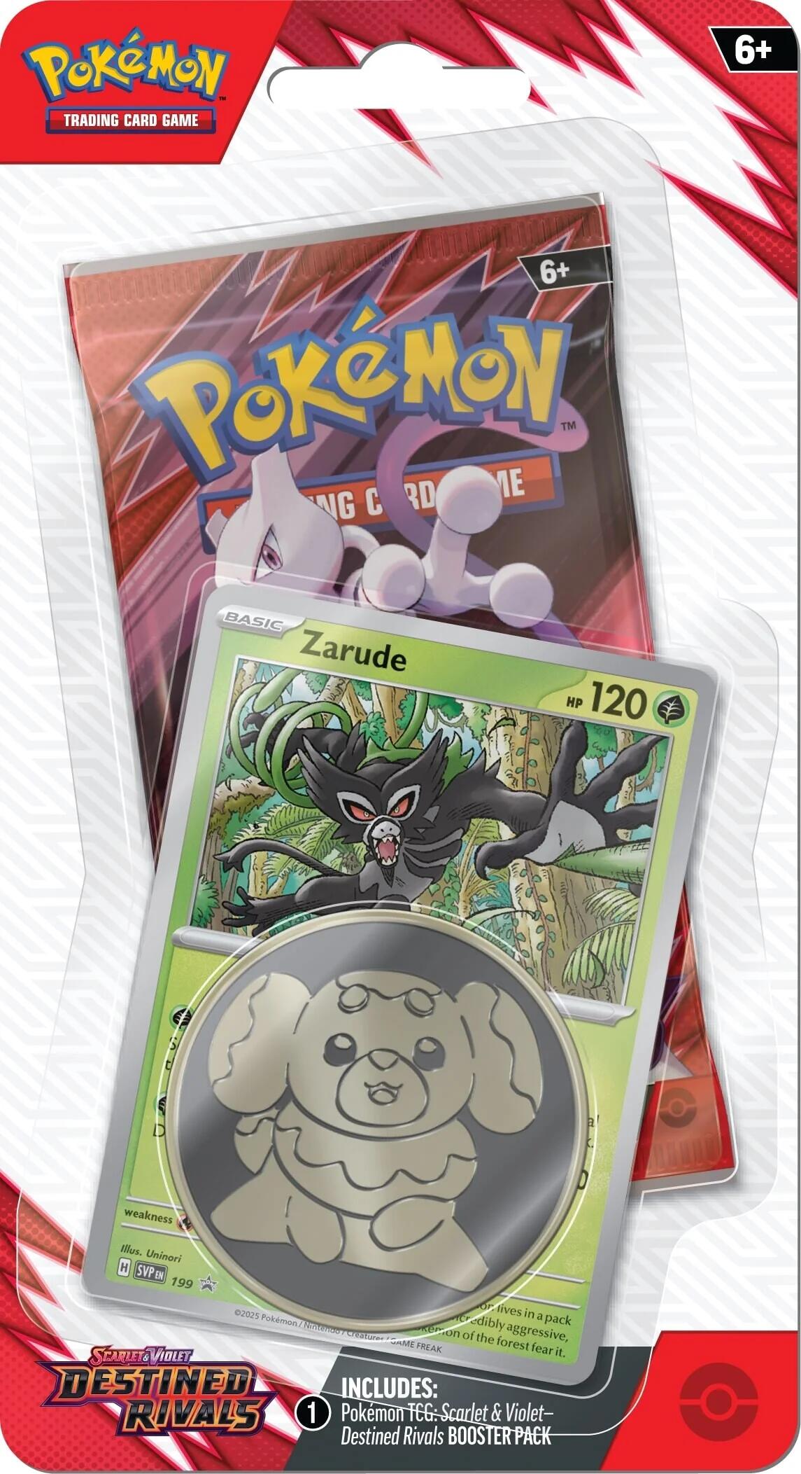 Scarlet & Violet: Destined Rivals - Single Pack Blister (Zarude) | Jack's On Queen