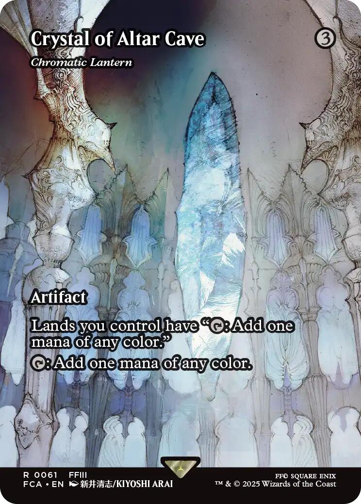 Crystal of Altar Cave - Chromatic Lantern (Showcase) [FINAL FANTASY : Through the Ages] | Jack's On Queen