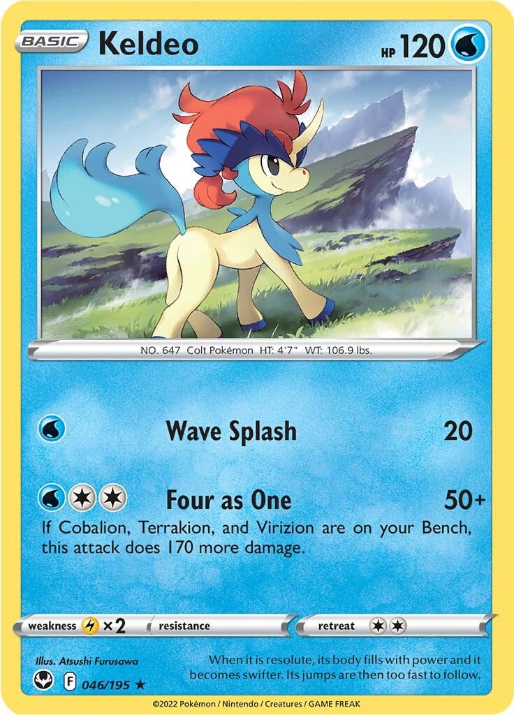 Keldeo (046/195) [Sword & Shield: Silver Tempest] | Jack's On Queen