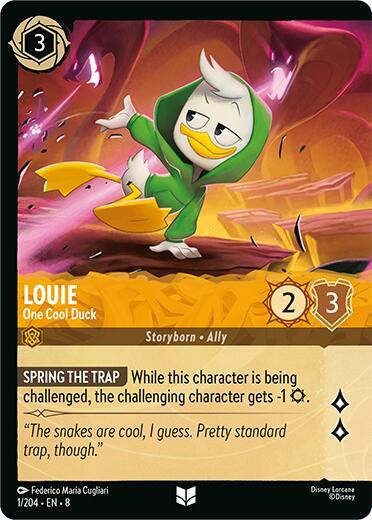 Louie - One Cool Duck (Foil) (1/204) [Reign of Jafar] | Jack's On Queen