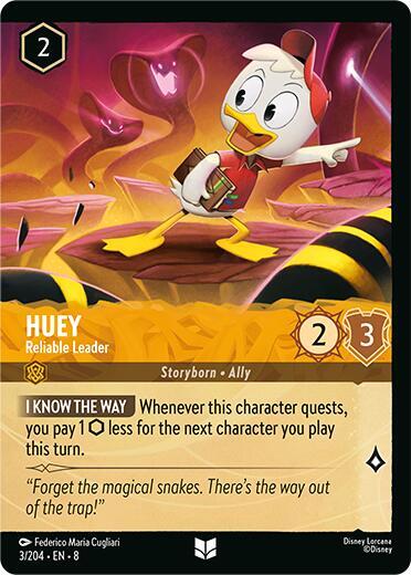 Huey - Reliable Leader (Foil) (3/204) [Reign of Jafar] | Jack's On Queen