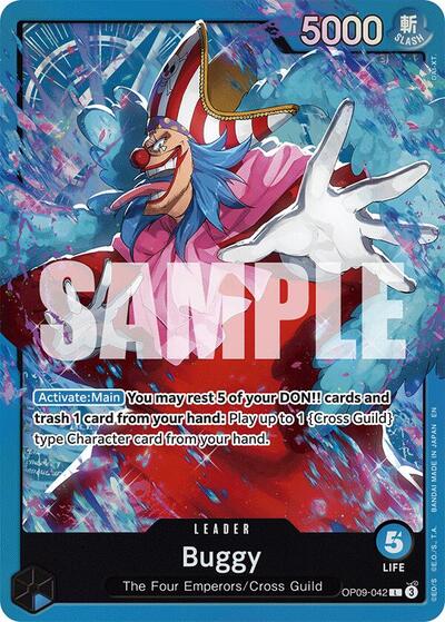 Buggy (OP09-042) (OP09-042) [Starter Deck 25: BLUE Buggy] | Jack's On Queen