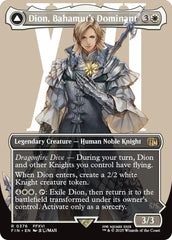 Dion, Bahamut's Dominant // Bahamut, Warden of Light (Borderless) [FINAL FANTASY] | Jack's On Queen
