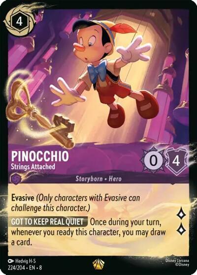 Pinocchio - Strings Attached (224/204) (224/204) [Illumineer's Quest: Palace Heist] | Jack's On Queen