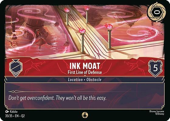 Ink Moat - First Line of Defense (35/35) [Illumineer's Quest: Palace Heist] | Jack's On Queen