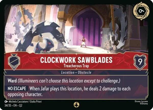Clockwork Sawblades - Treacherous Trap (34/35) [Illumineer's Quest: Palace Heist] | Jack's On Queen