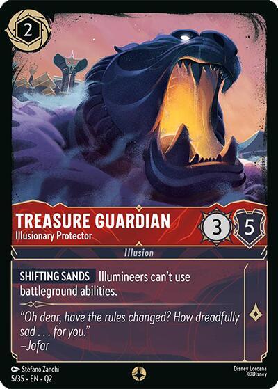 Treasure Guardian - Illusionary Protector (5/35) [Illumineer's Quest: Palace Heist] | Jack's On Queen