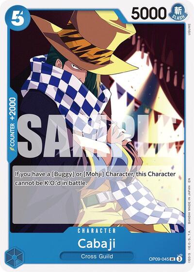 Cabaji (Reprint) (OP09-045) [Starter Deck 25: BLUE Buggy] | Jack's On Queen