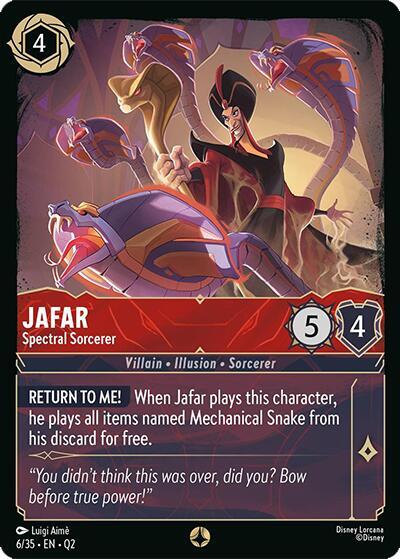 Jafar - Spectral Sorcerer (6/35) [Illumineer's Quest: Palace Heist] | Jack's On Queen
