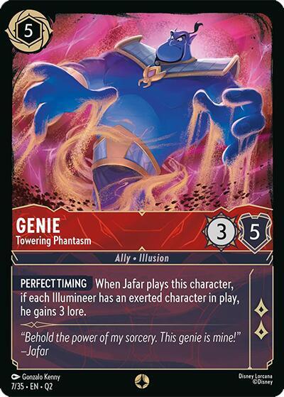 Genie - Towering Phantasm (7/35) [Illumineer's Quest: Palace Heist] | Jack's On Queen