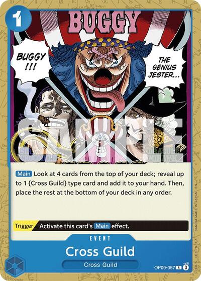Cross Guild (Reprint) (OP09-057) [Starter Deck 25: BLUE Buggy] | Jack's On Queen