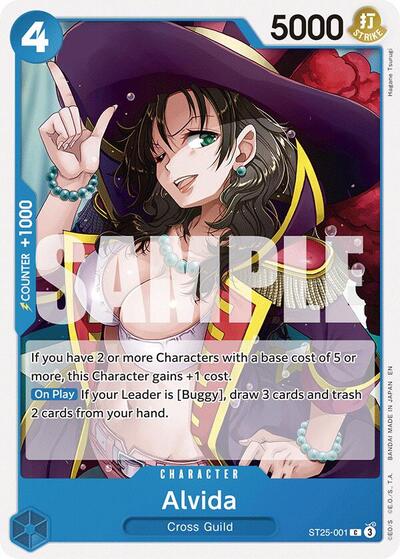 Alvida (ST25-001) [Starter Deck 25: BLUE Buggy] | Jack's On Queen
