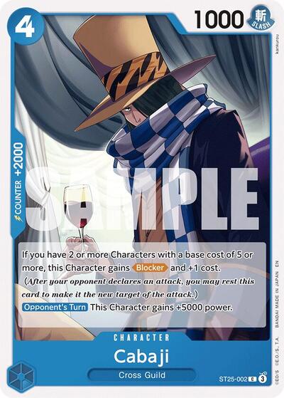 Cabaji (ST25-002) [Starter Deck 25: BLUE Buggy] | Jack's On Queen