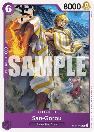 San-Gorou (Reprint) (OP05-065) [Starter Deck 26: PURPLE/BLACK Monkey.D.Luffy] | Jack's On Queen