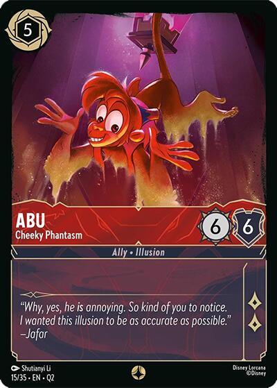 Abu - Cheeky Phantasm (15/35) [Illumineer's Quest: Palace Heist] | Jack's On Queen