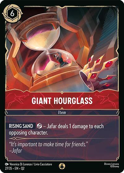 Giant Hourglass (27/35) [Illumineer's Quest: Palace Heist] | Jack's On Queen