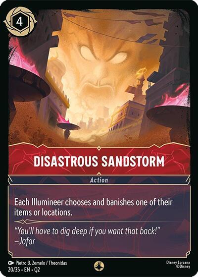 Disastrous Sandstorm (19/35) [Illumineer's Quest: Palace Heist] | Jack's On Queen