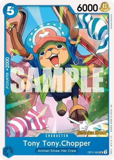 Tony Tony.Chopper (OP11-053) [A Fist of Divine Speed Release Event Cards] | Jack's On Queen