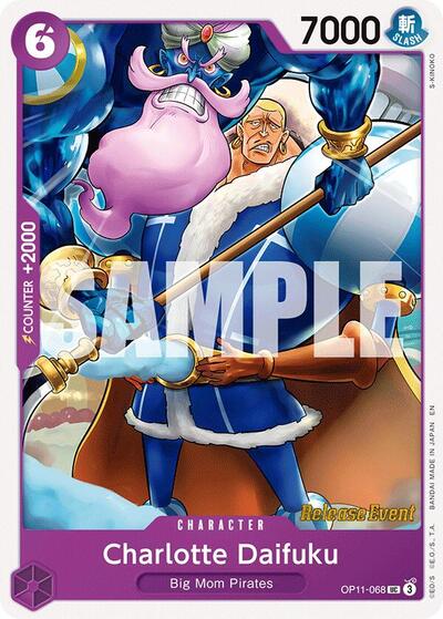 Charlotte Daifuku (OP11-068) [A Fist of Divine Speed Release Event Cards] | Jack's On Queen