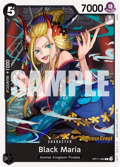 Black Maria (OP11-089) [A Fist of Divine Speed Release Event Cards] | Jack's On Queen