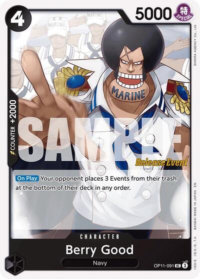 Berry Good (OP11-091) [A Fist of Divine Speed Release Event Cards] | Jack's On Queen