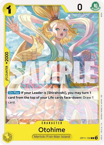Otohime (OP11-100) [A Fist of Divine Speed Release Event Cards] | Jack's On Queen