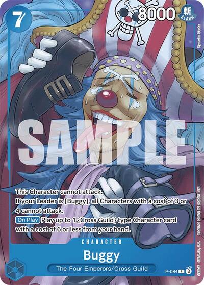 Buggy (Promo Reprint) (P-084) [Starter Deck 25: BLUE Buggy] | Jack's On Queen