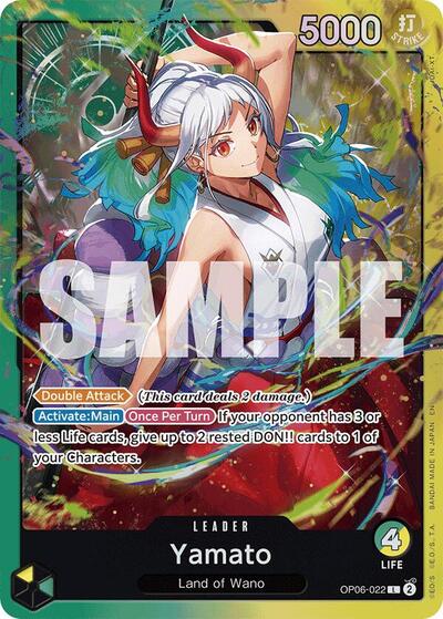 Yamato (OP06-022) (OP06-022) [Starter Deck 28: GREEN/YELLOW Yamato] | Jack's On Queen