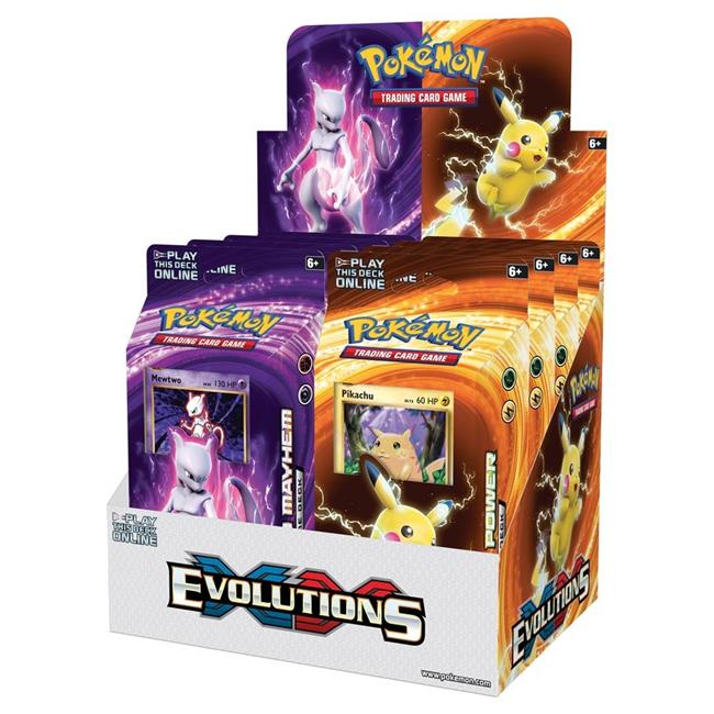 XY: Evolutions - Theme Deck Box Display | Jack's On Queen
