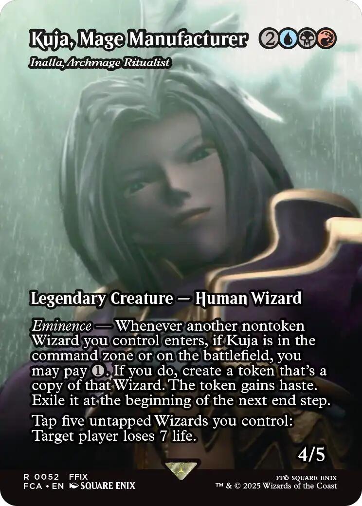 Kuja, Mage Manufacturer - Inalla, Archmage Ritualist (Showcase) [FINAL FANTASY : Through the Ages] | Jack's On Queen