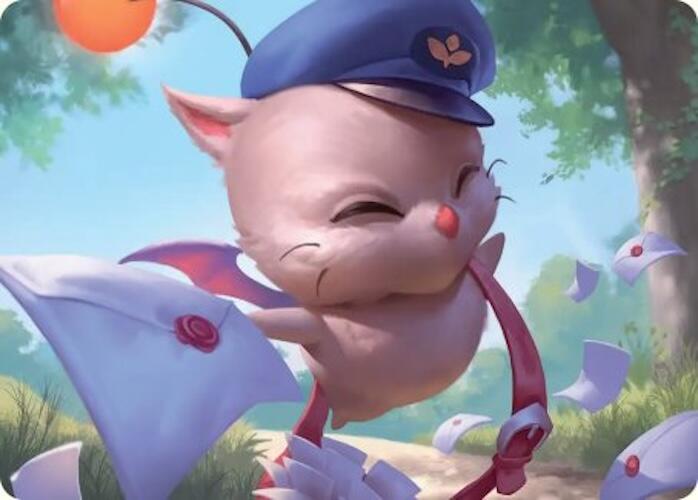 Delivery Moogle Art Card [FINAL FANTASY Art Series] | Jack's On Queen