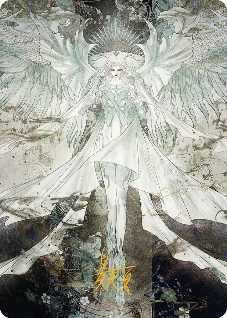 Hydaelyn, the Mothercrystal Art Card (Gold-Stamped Signature) [FINAL FANTASY Art Series] | Jack's On Queen
