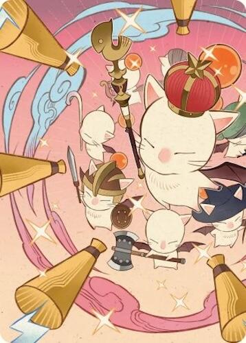 Summon: Good King Mog XII Art Card [FINAL FANTASY Art Series] | Jack's On Queen