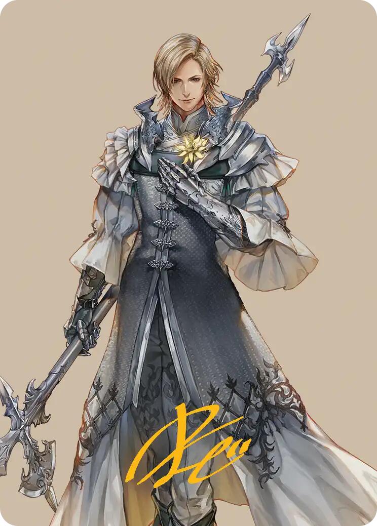 Dion, Bahamut's Dominant Art Card (Gold-Stamped Signature) [FINAL FANTASY Art Series] | Jack's On Queen