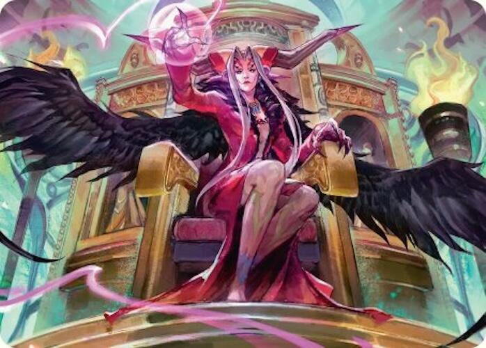 Sorceress's Schemes Art Card [FINAL FANTASY Art Series] | Jack's On Queen