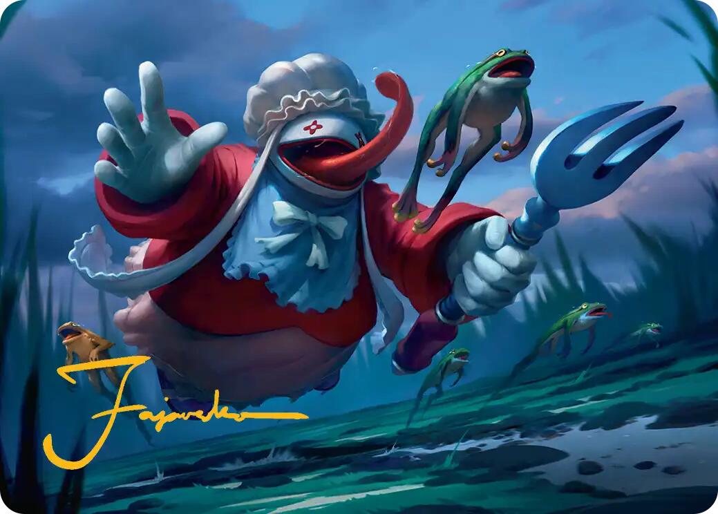 Quina, Qu Gourmet Art Card (Gold-Stamped Signature) [FINAL FANTASY Art Series] | Jack's On Queen