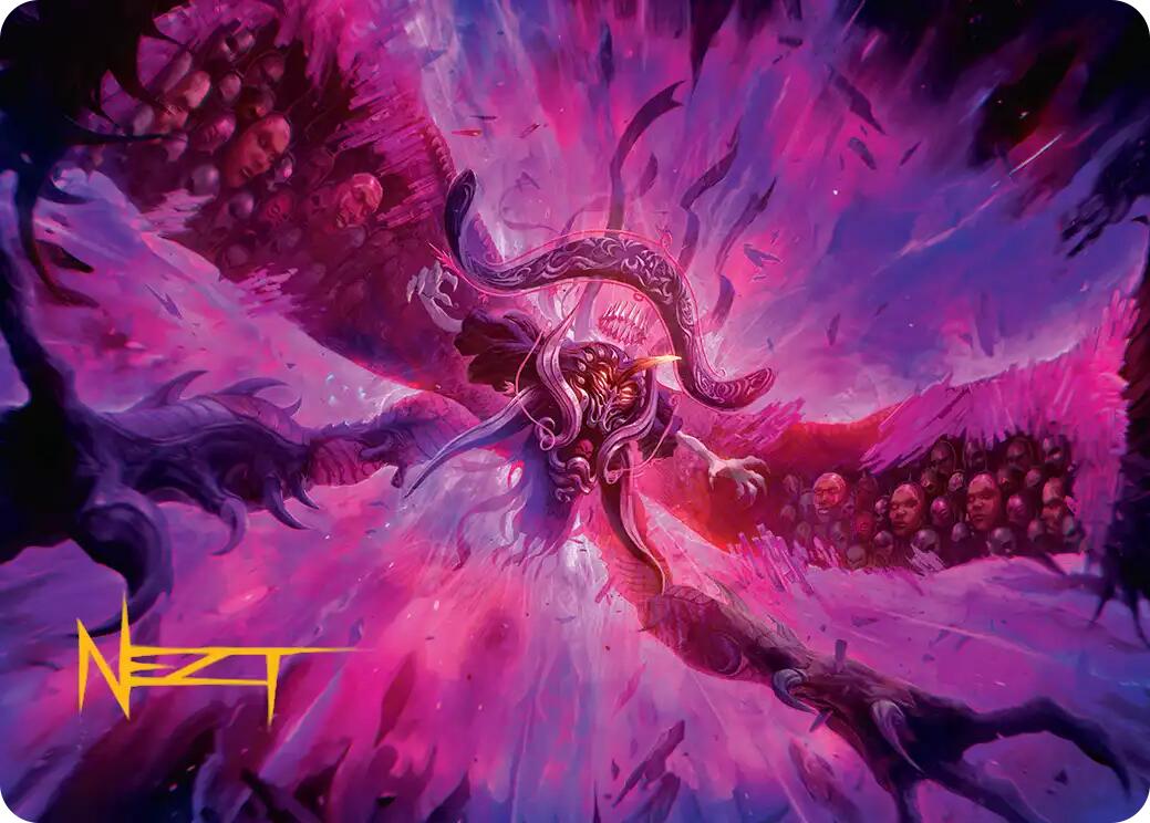 Hades, Sorcerer of Eld Art Card (Gold-Stamped Signature) [FINAL FANTASY Art Series] | Jack's On Queen